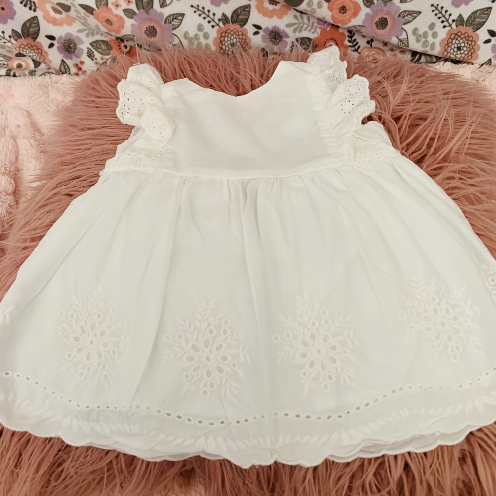 White summer dress